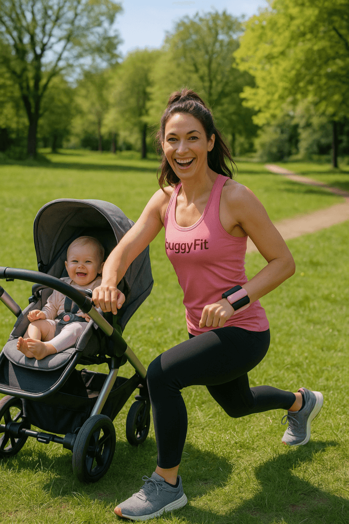 Mama als Fitnesstrainerin