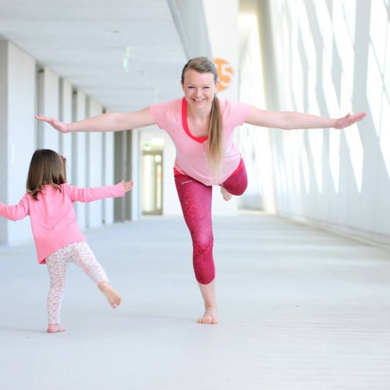 Standwaage Mama und Tochter